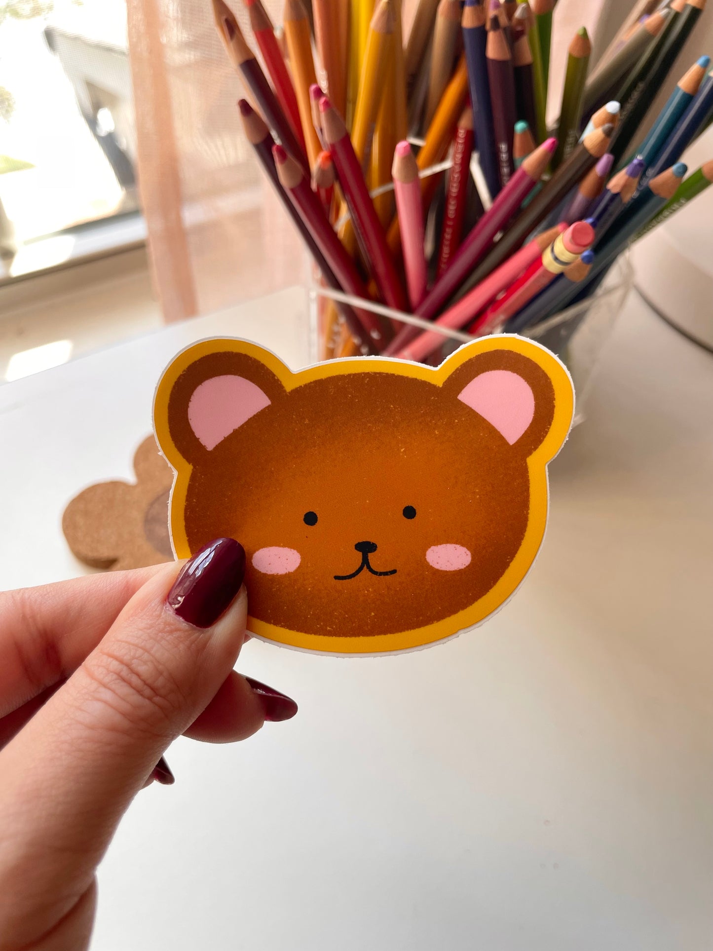 Sweet Bear - Matte Vinyl Sticker