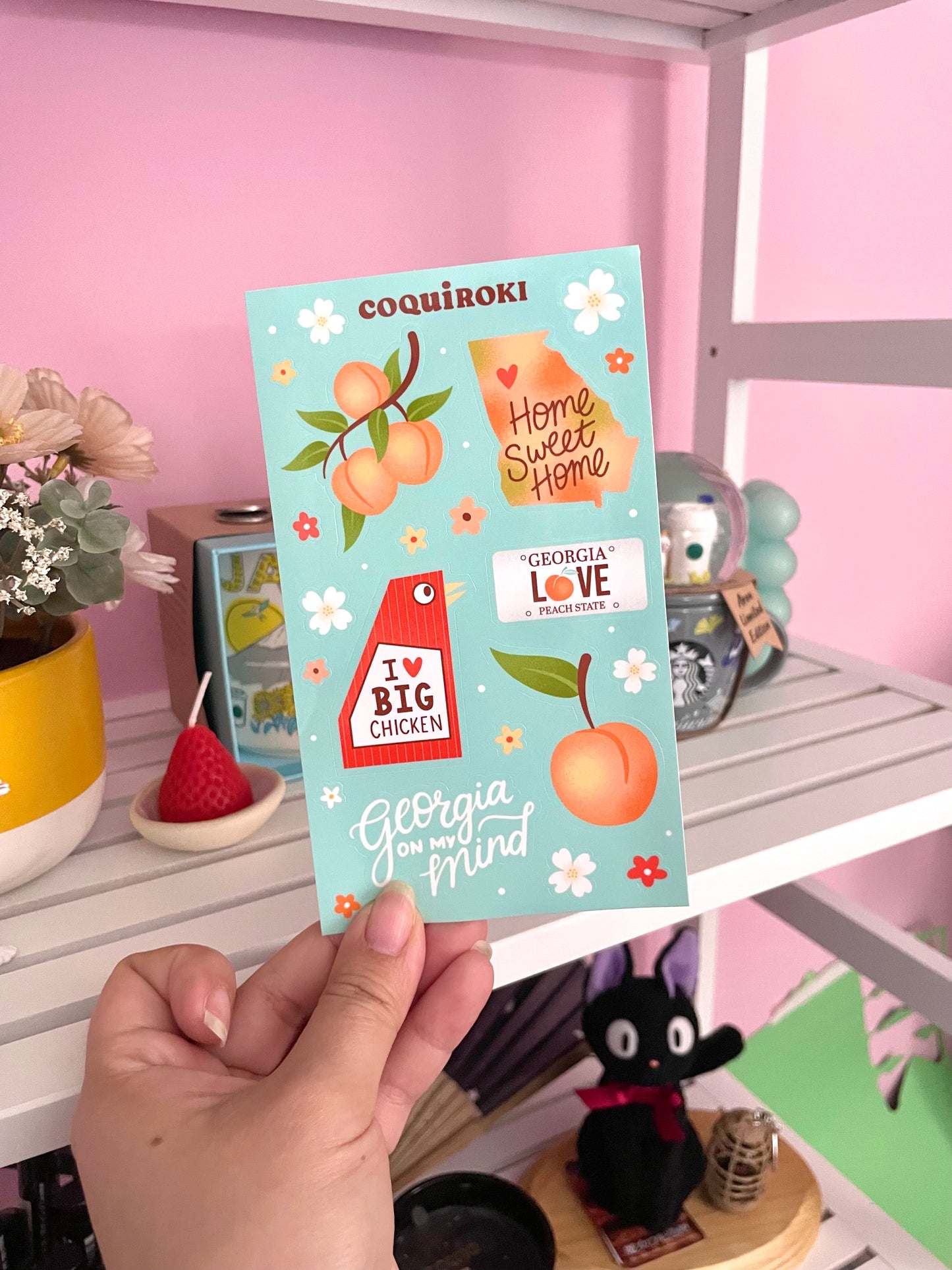 Georgia Inspired - Sticker Sheet