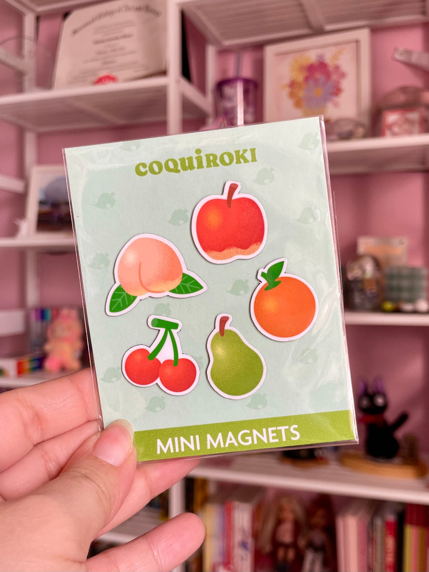 Animal Crossing Fruits - Mini Fridge Magnets