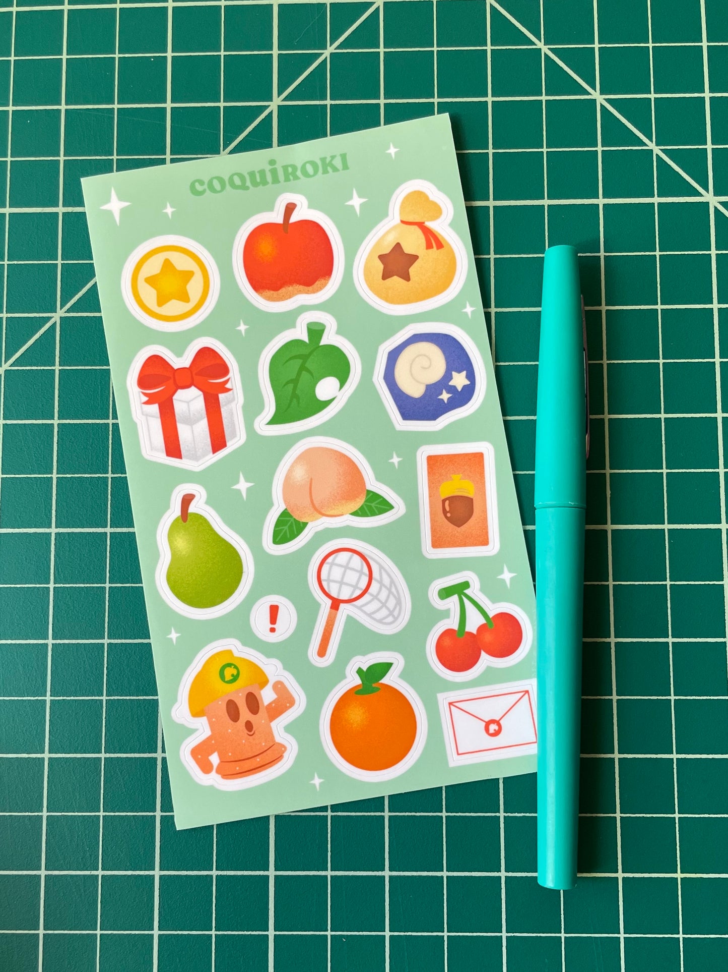 Animal Crossing - Sticker Sheet