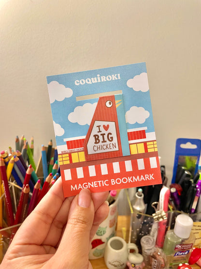 Big Chicken - Magnetic Bookmark