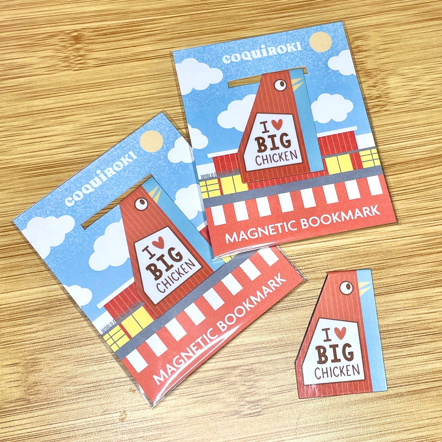 Big Chicken - Magnetic Bookmark