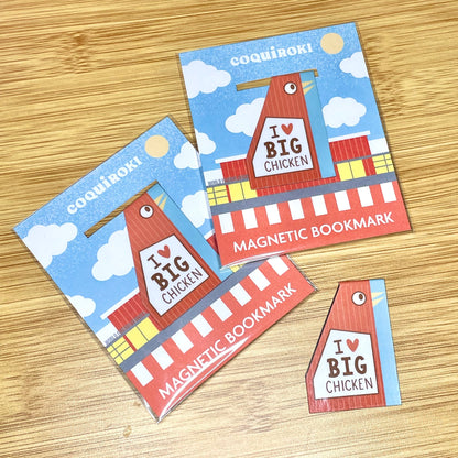 Big Chicken - Magnetic Bookmark