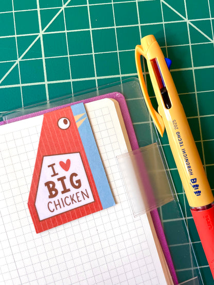 Big Chicken - Magnetic Bookmark