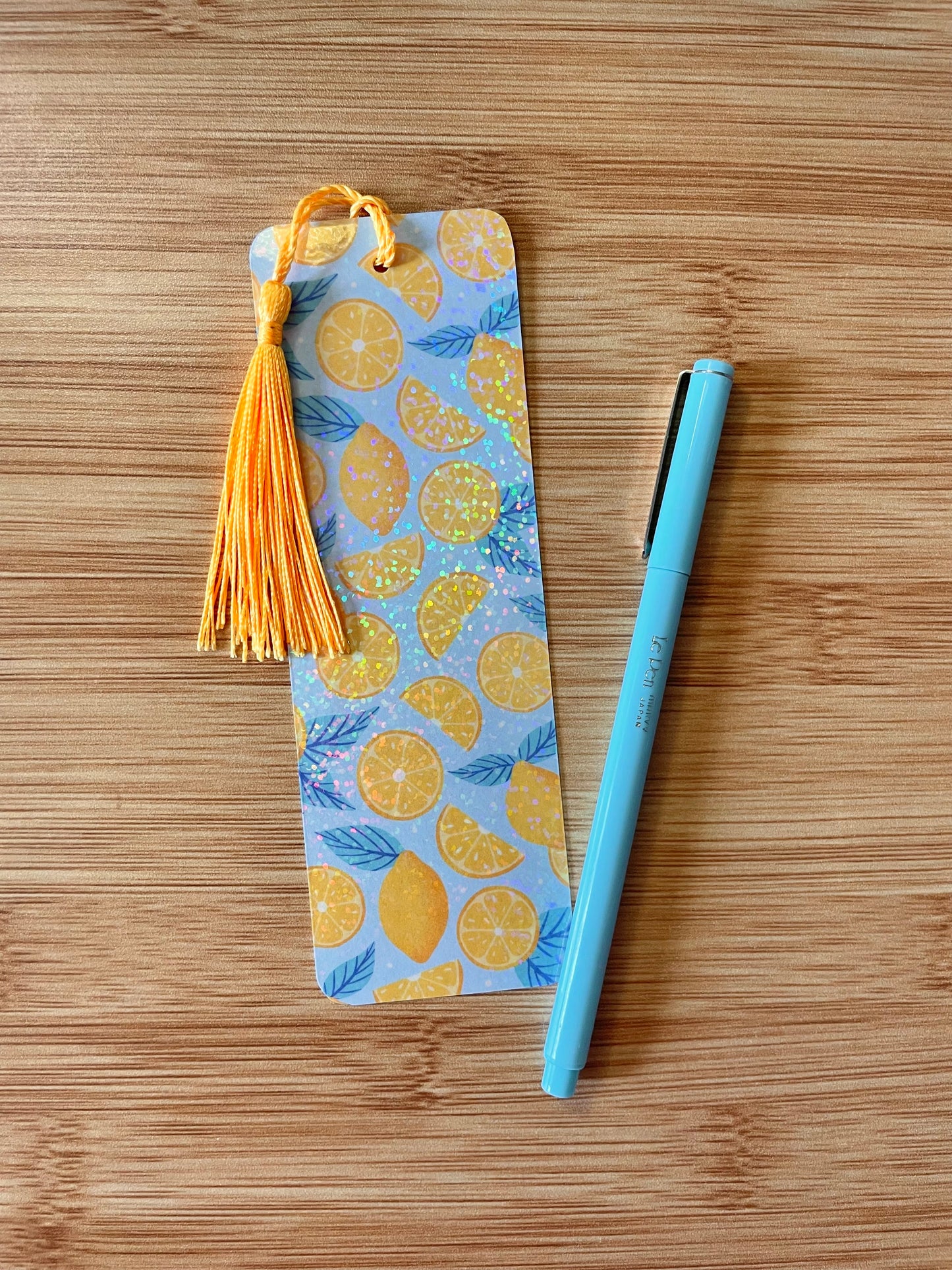 Blue Lemons - Bookmark