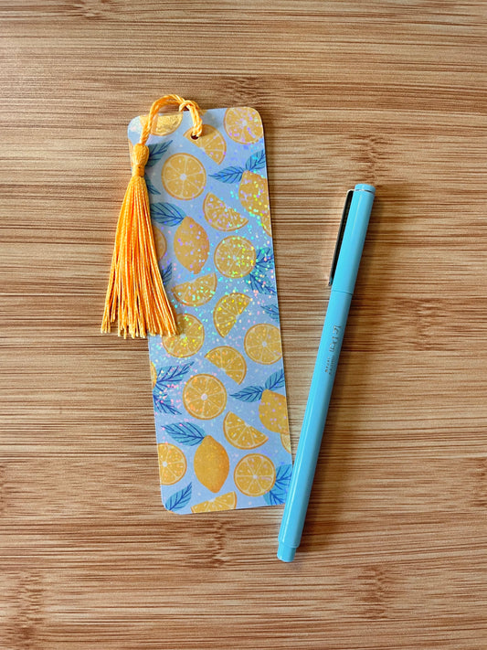 Blue Lemons - Bookmark