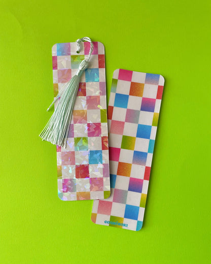 Colorful Checkered - Bookmark