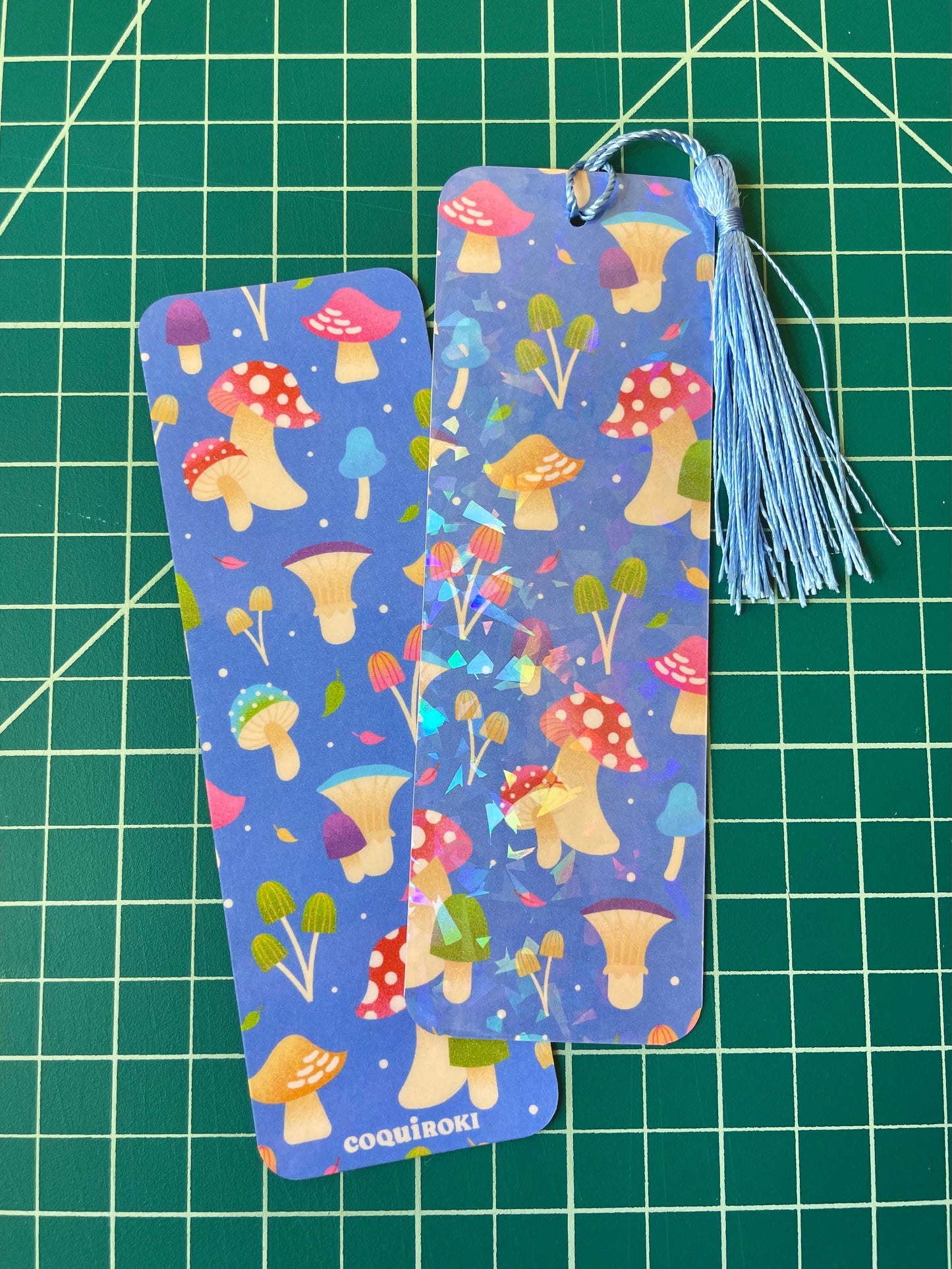 Colorful Mushrooms - Bookmark