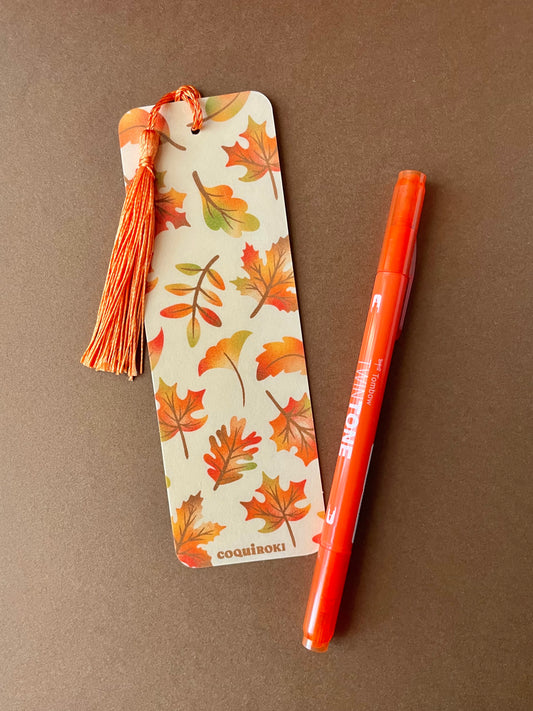 Fall Leaves - Bookmark
