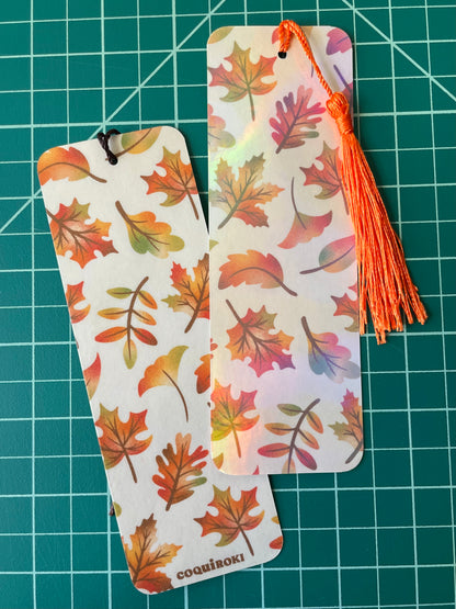 Fall Leaves - Bookmark