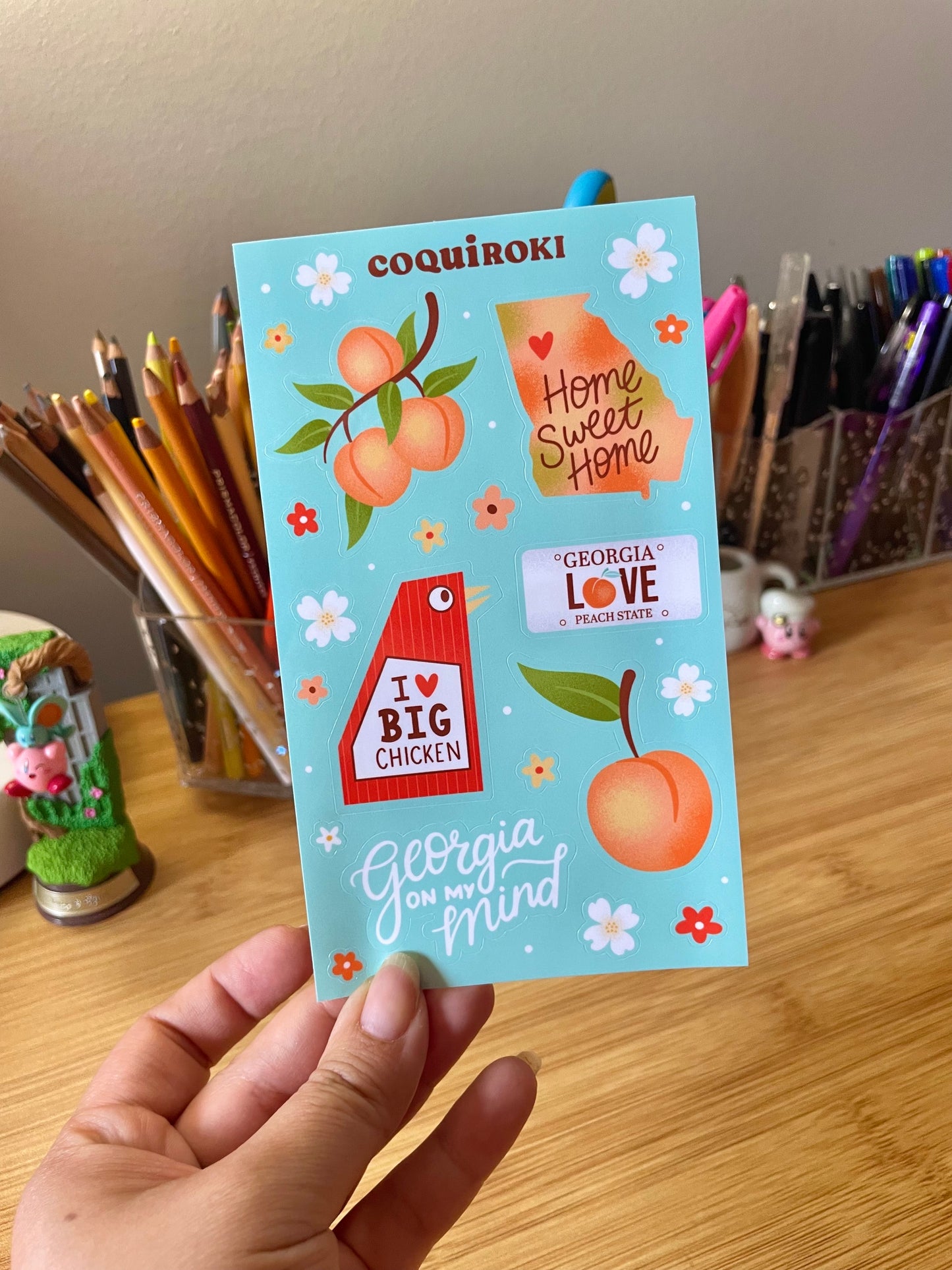 Georgia Inspired - Sticker Sheet