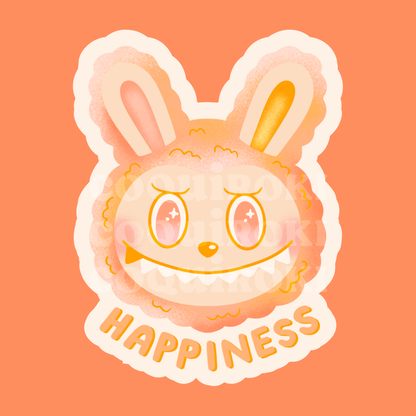 Labubu - Gloss Sticker (Sparkly Eyes)