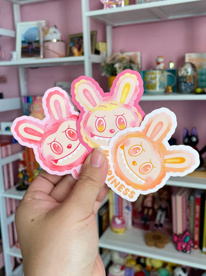 Labubu - Gloss Sticker (Sparkly Eyes)