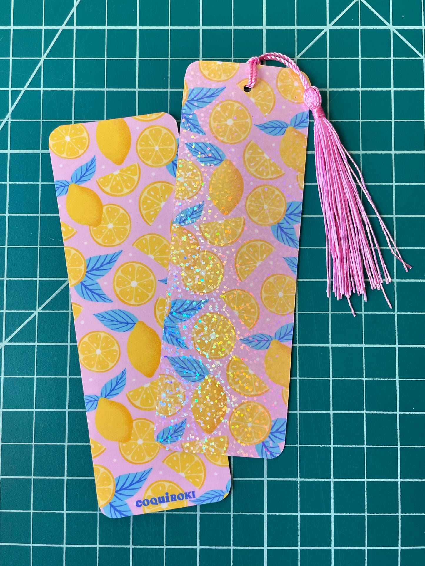 Pink Lemons - Bookmark