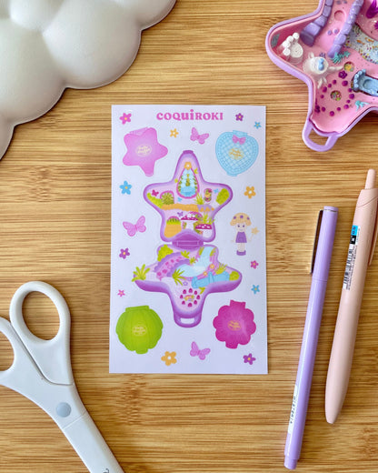 Polly Pocket - Sticker Sheet