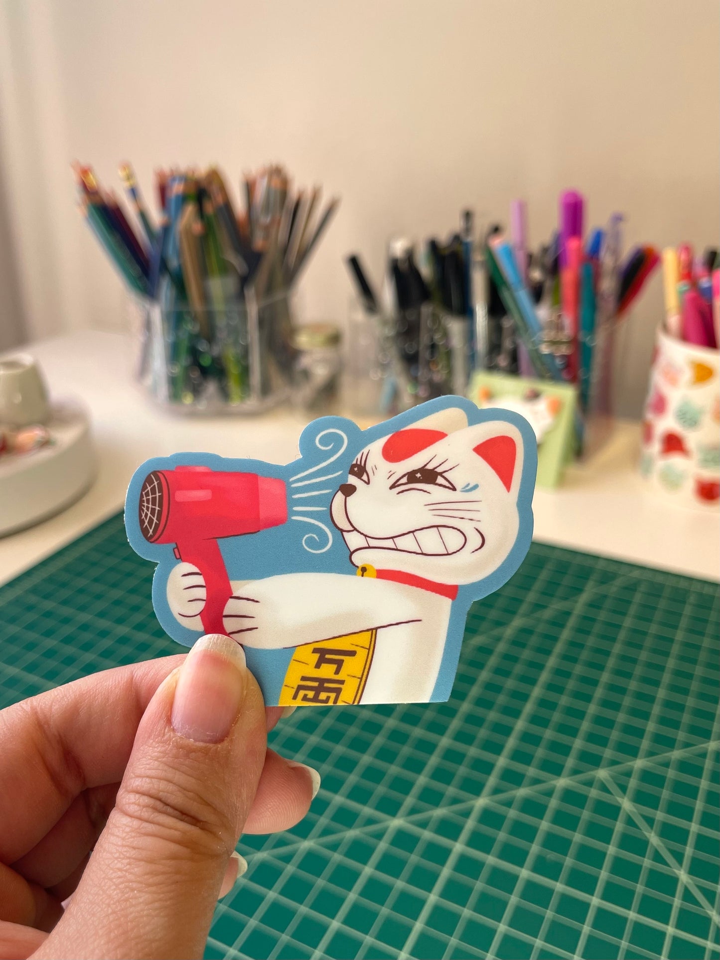 Turbo Granny - DanDaDan - Matte Sticker